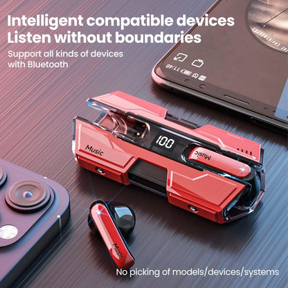 Semi-in-ear Design Wireless Headset