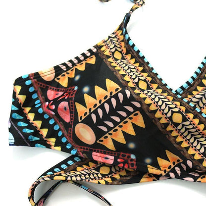 String Strappy Swim Wear Badeanzug