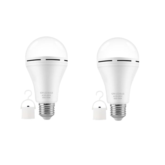 Emergency Rechargeable LED Light Bulbs 4pack