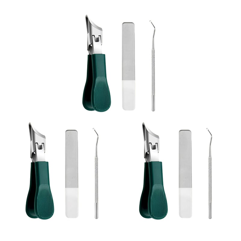 Premium 3-Piece Eagle Beak Nail Clipper Set
