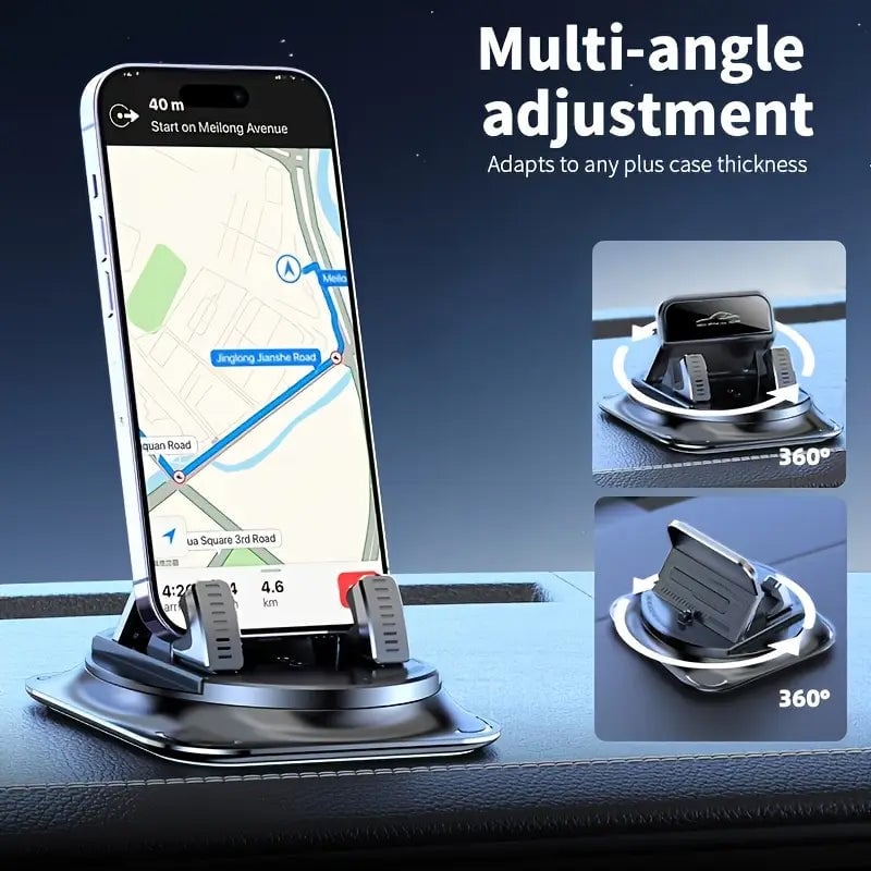 Car phone holder 360 degree rotation