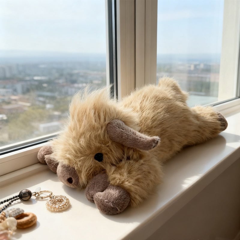Highland Cow Plush Toy