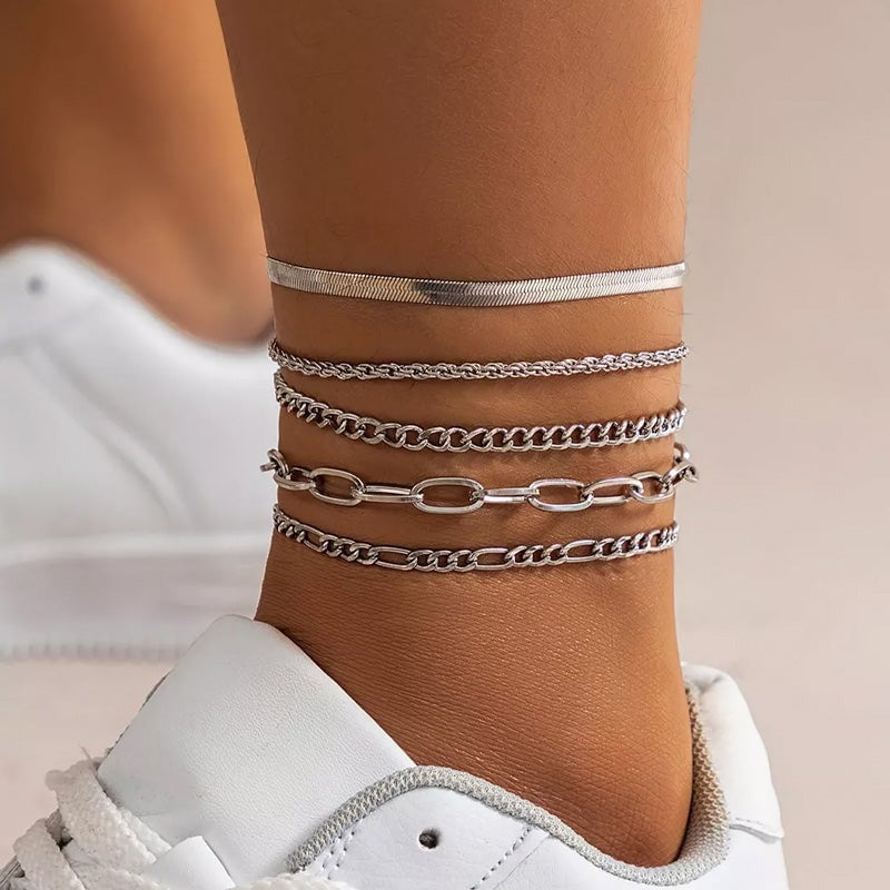 5pcs Personalized Bracelet Set