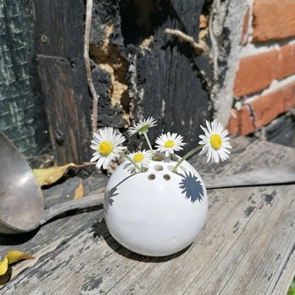 Resin Handmade Vase Flower Stone Table Decor