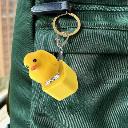 Duck Quacking Keychain