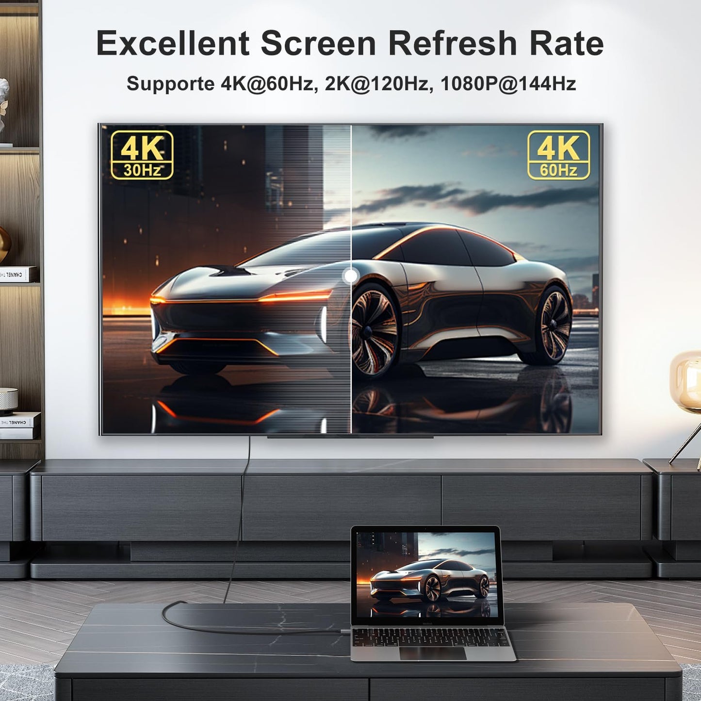 USB-C to HDMI Cable 8K 60Hz