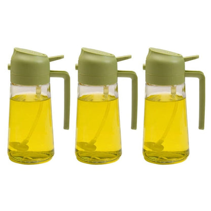 🔥2-in-1 Glass Oil Sprayer and Dispenser