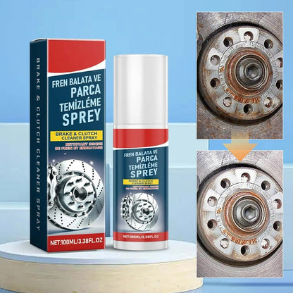 Brake disc cleaner with rust remover & polish