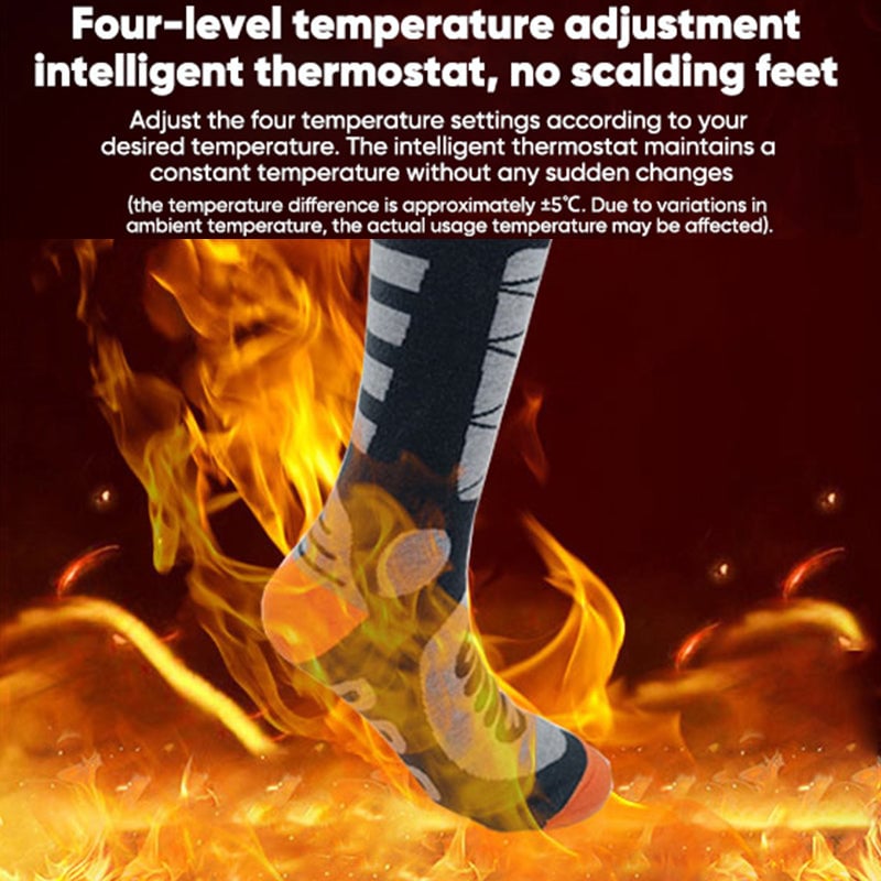 Sakerplus® Heated Electric Rechargeable Winter Socks