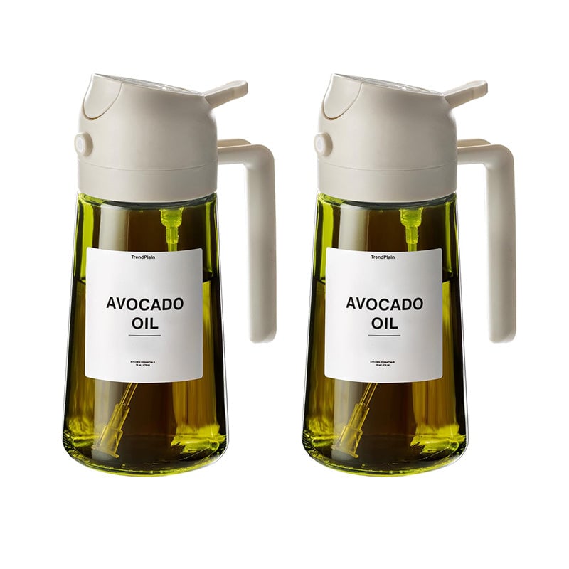 🔥2-in-1 Glass Oil Sprayer and Dispenser