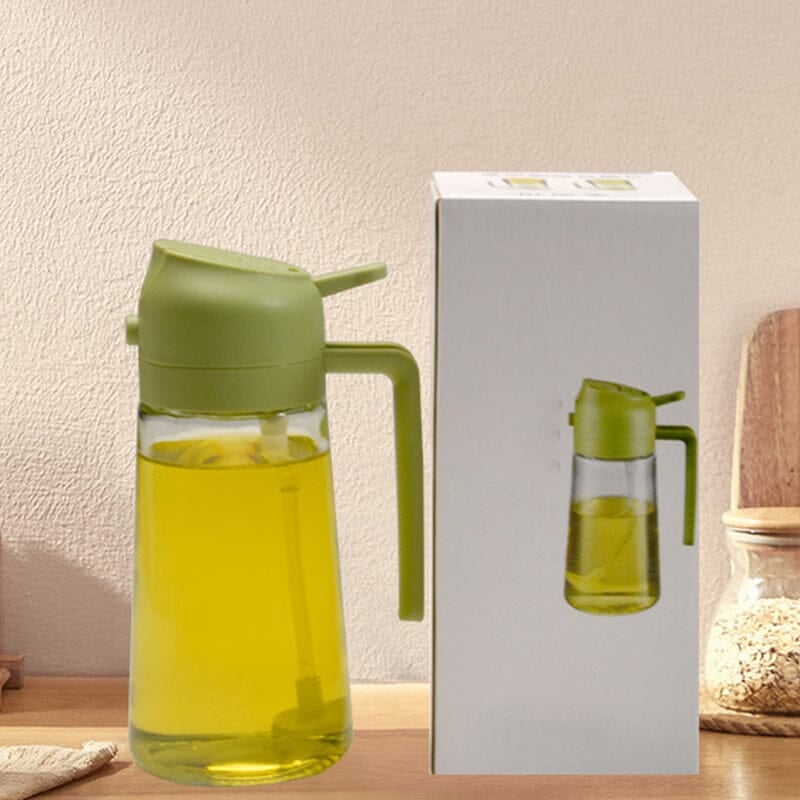 🔥2-in-1 Glass Oil Sprayer and Dispenser