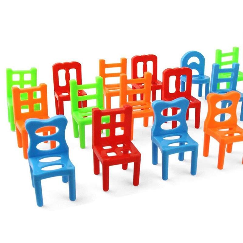 🪑Christmas Hot Sale-Chairs Stacking Tower Balancing Game🔥