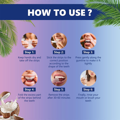 Coconut Mint Whitening Strips