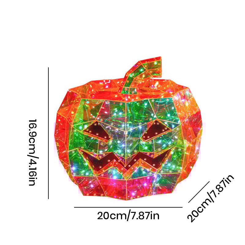 Halloween Prismatic Multicolor Jack-O'-Lantern LED Light
