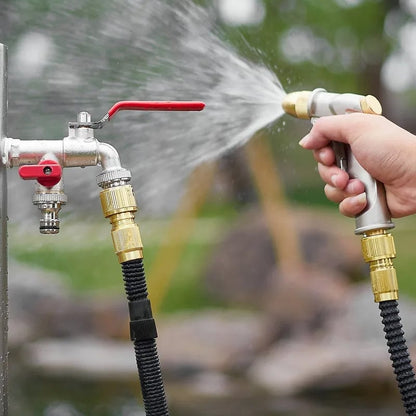 Zinc Alloy Dual Outlet Faucet for Gardening