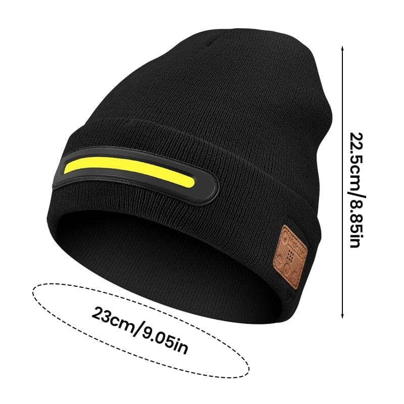 Smart Beanie with 3-Stage LED Lighting
