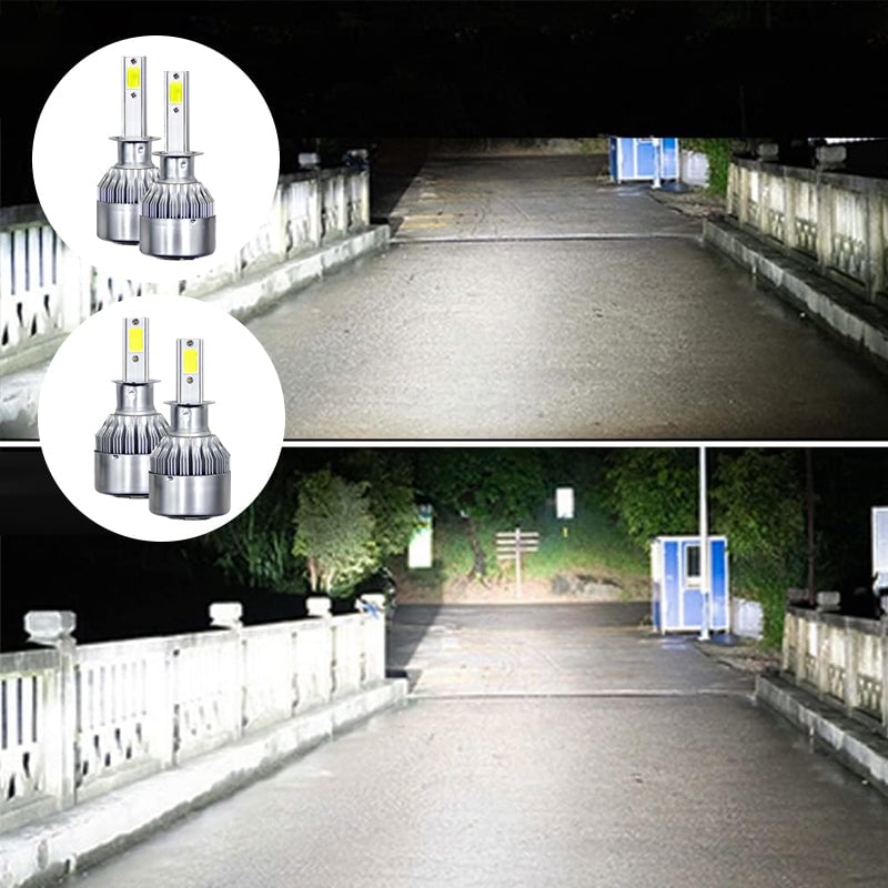 Cycling LED Headlights