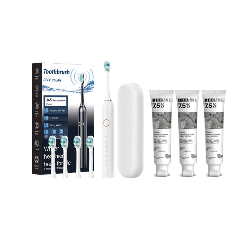 Pasta dental blanqueadora y reparadora con hidroxiapatita