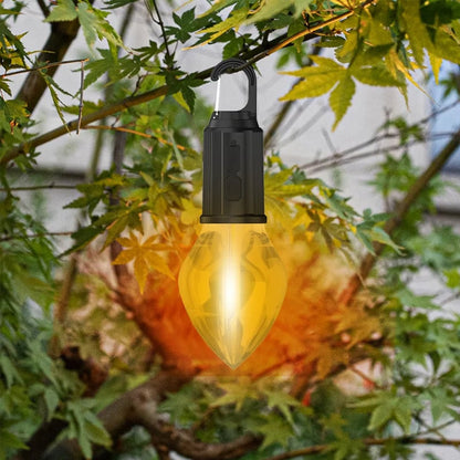 2024 New Outdoor Camping Hanging Type-C Charging Retro Bulb Light