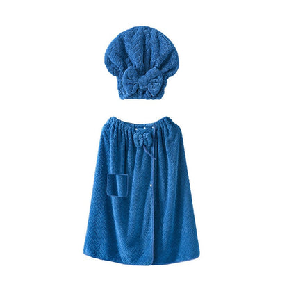 Plus Size Solid Color Bath Towel