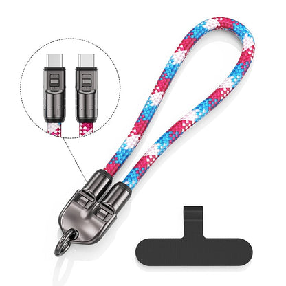2-in-1 Fast Charging Data Cable ＆ Phone Lanyard