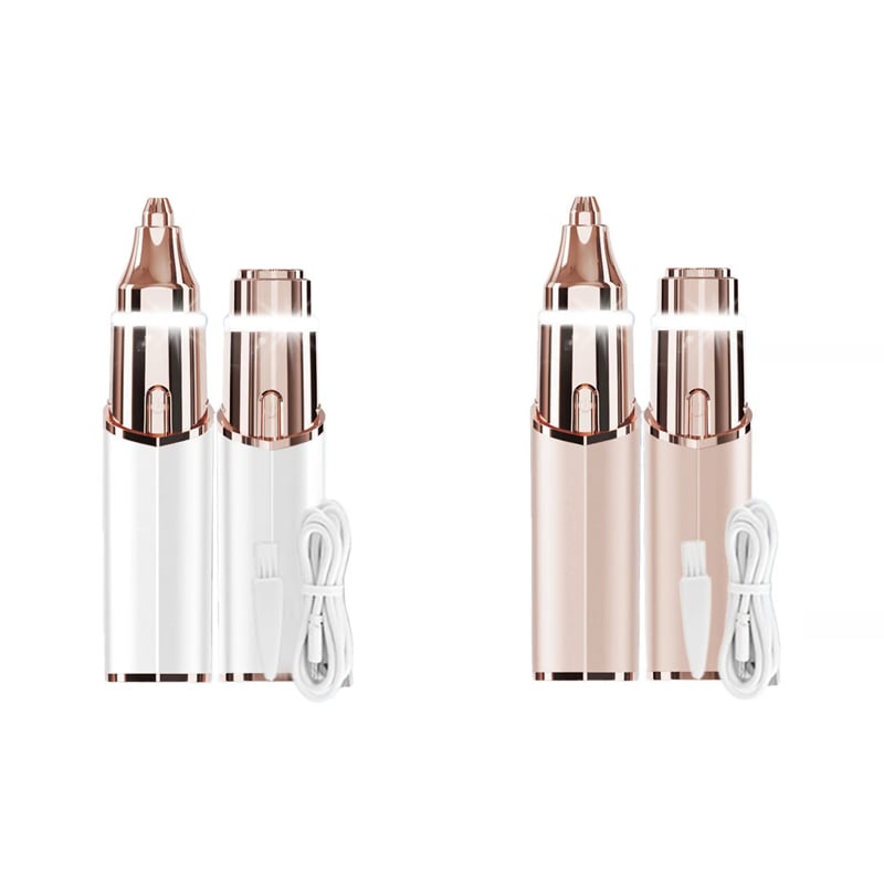 Portable 2-in-1 Facial Shaver