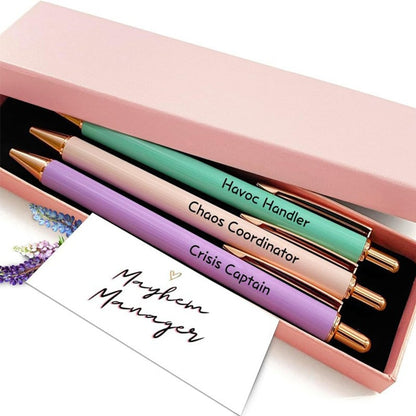 Fancy Pen Set - Thank You Gift