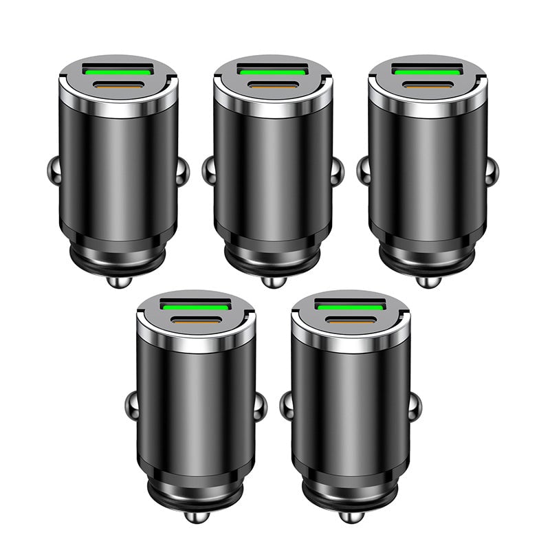 Metal Pull-Ring Invisible Fast Car Charger