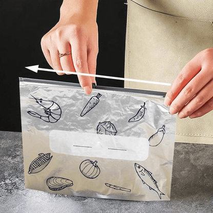 Aluminum Foil Antibacterial Sealing Bag (10 pcs)