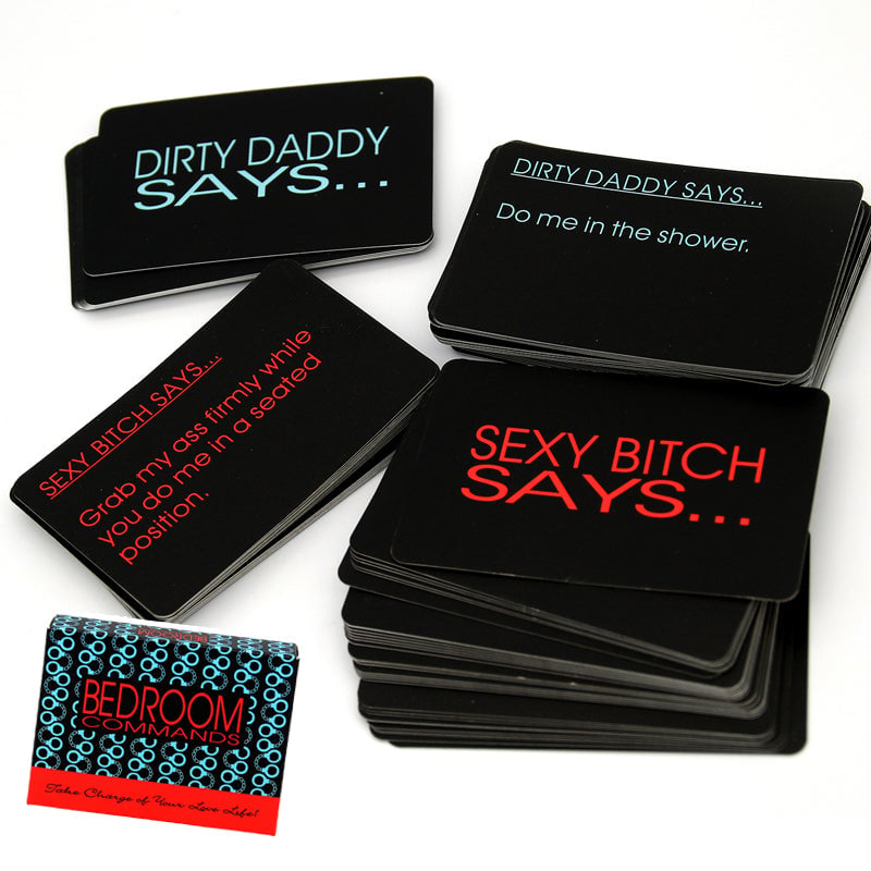 Bedroom Commands Adult Couples Card  Game