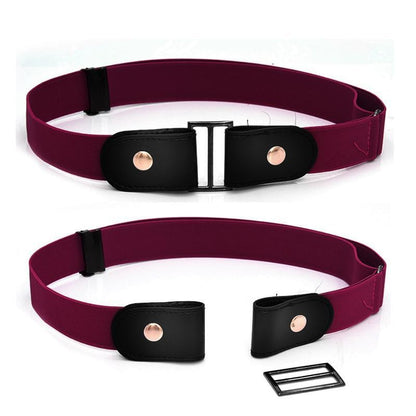 Buckle-free Invisible Elastic Waist Belts