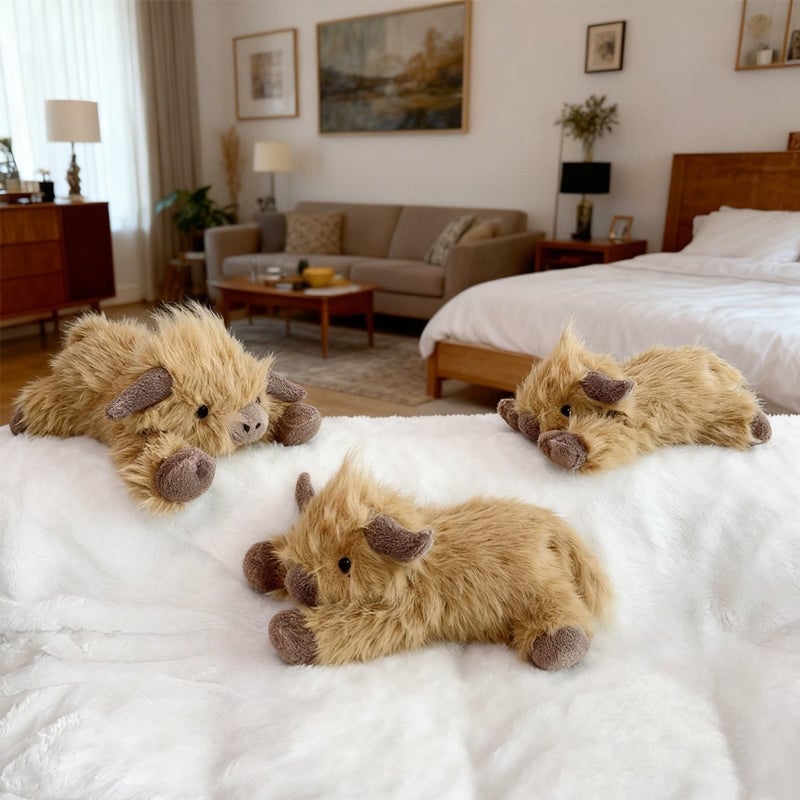 Highland Cow Plush Toy