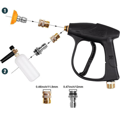 SALE - Water Spray Tool with 5 Pressure Washer Nozzles