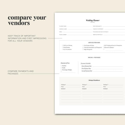 Wedding Planner - Efficiently Organize Your Wedding