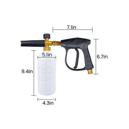 Enhance Your Car Washing Experience - Sakerplus Foam Cannon Dual Connector Accessory