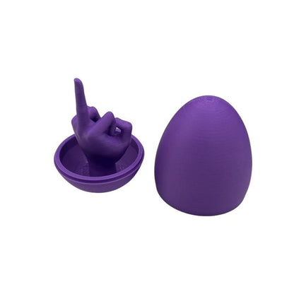Easter Egg Surprise-Funny 3D Printed Middle Finger Egg
