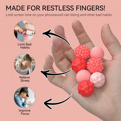 Silicone Fidget Ball Set