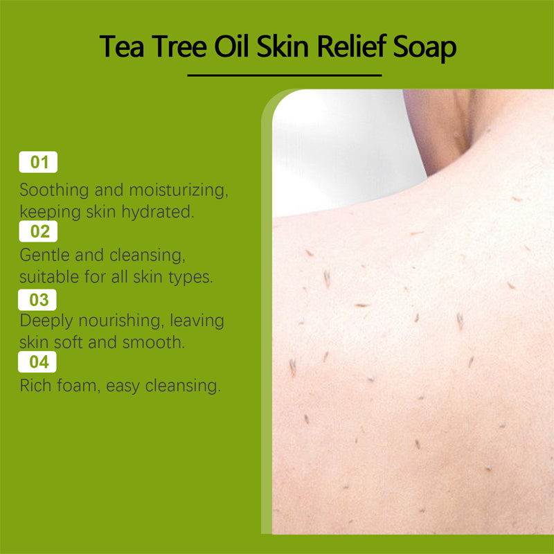 Tea Tree Oil Soothing Cleansing Soap