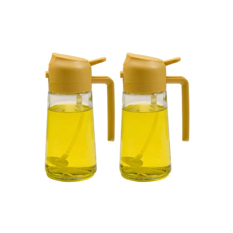🔥2-in-1 Glass Oil Sprayer and Dispenser