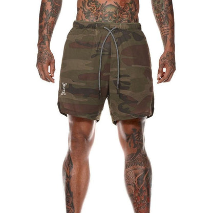 2 in 1 Secure Pocket Fitness Shorts