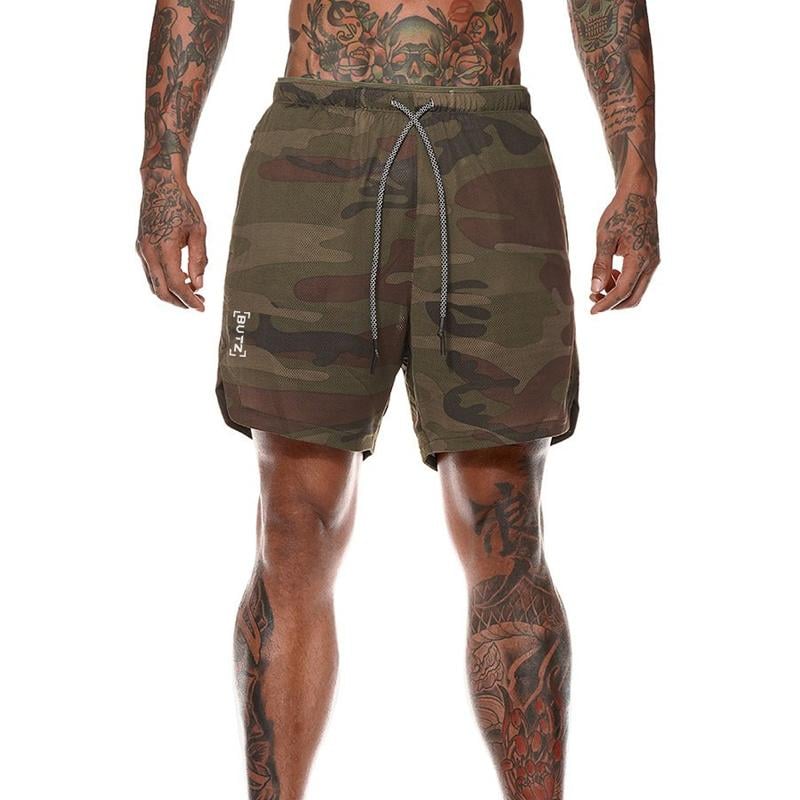 2 in 1 Secure Pocket Fitness Shorts