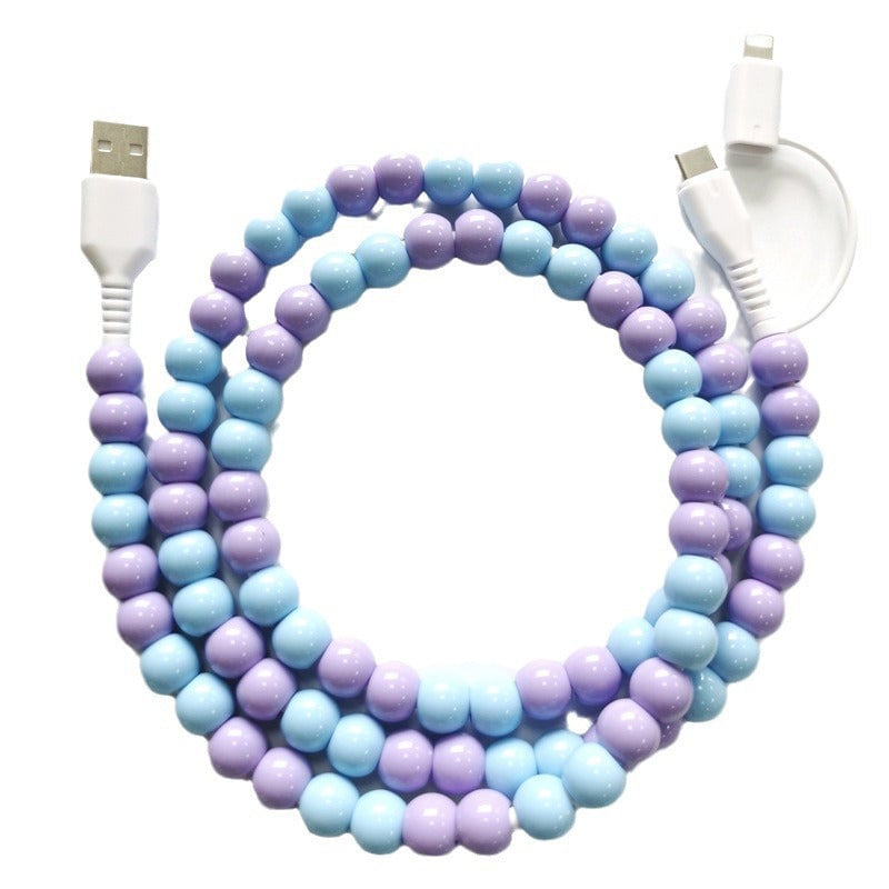 Pre-Sale：Beaded 2-in-1 Data Cable
