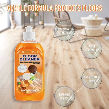 Powerful Decontamination Floor Cleaner