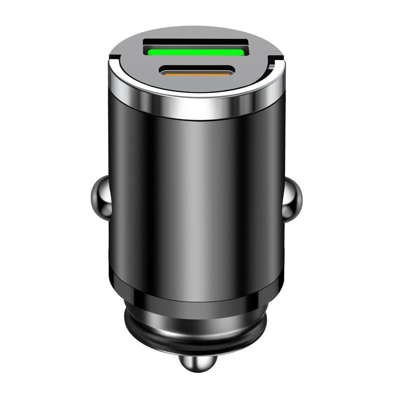 Cargador rápido invisible para coche con anilla metálica