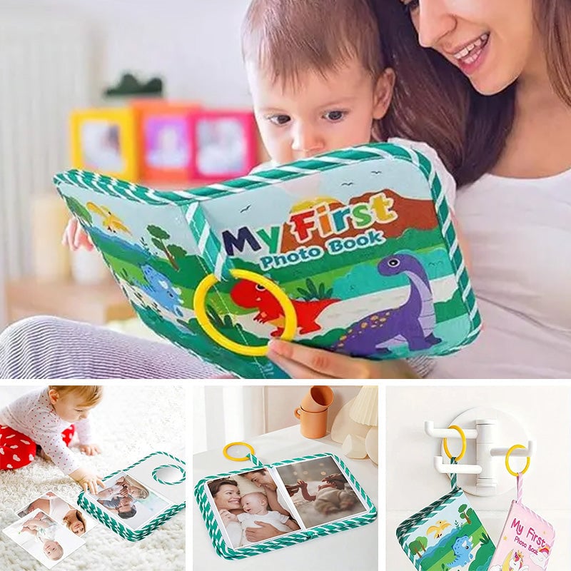 My First Baby Photo Book with Safe Mirror