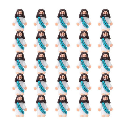 Mini Jesus Figurines -Dark Skin