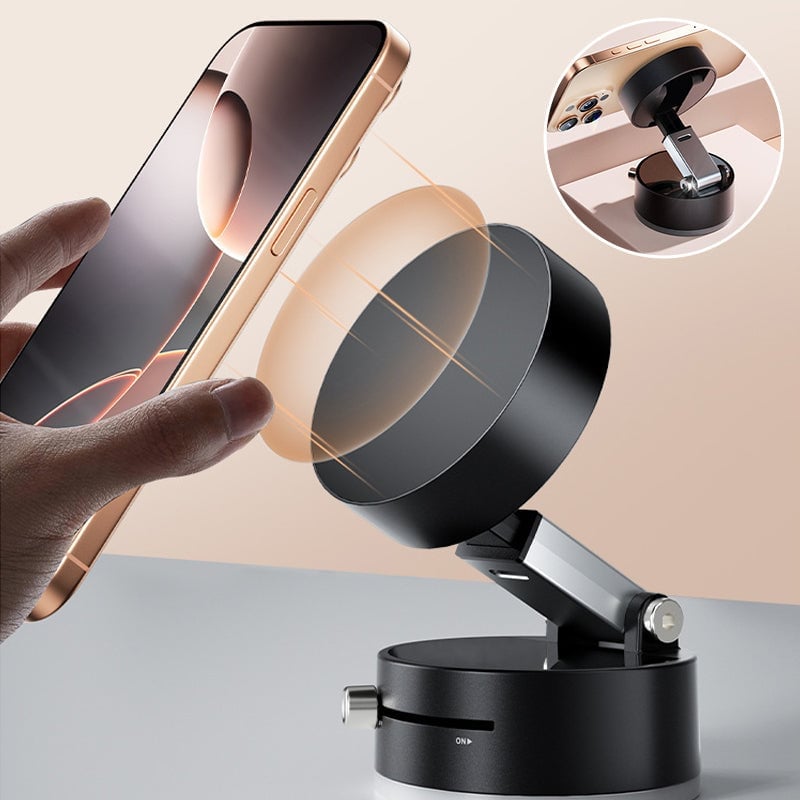 Soporte magnético de succión al vacío