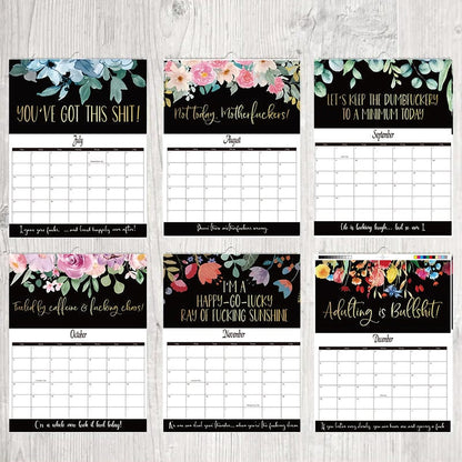 2025 new Calendar for Tired-Ass Women