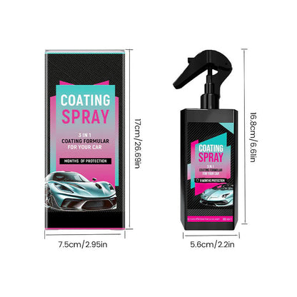 3-in-1 High Protection Quick Car Coating Spray