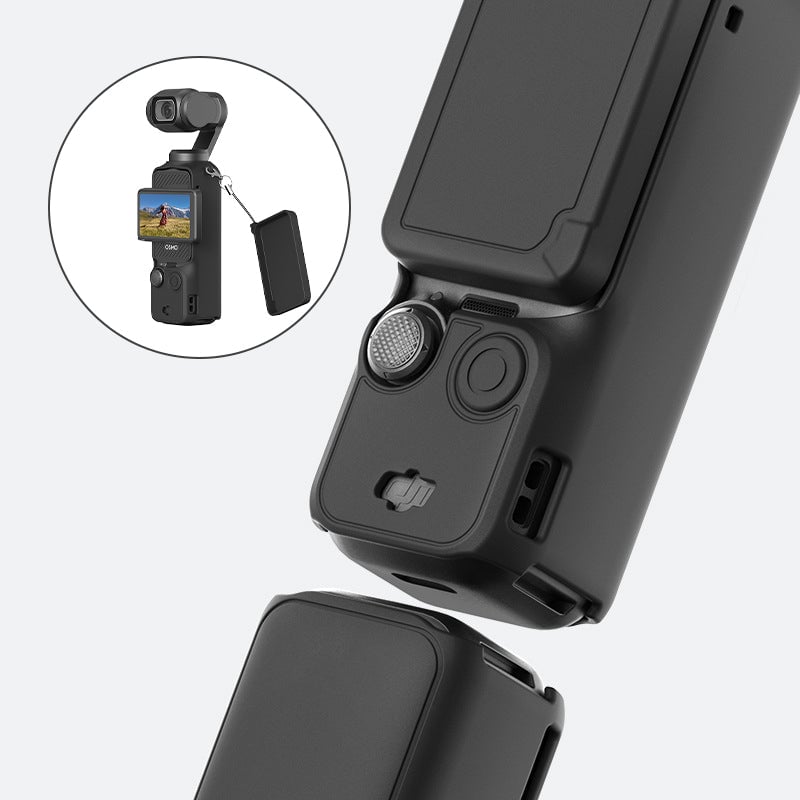 Silicone Protective Case for Osmo Pocket 3, Lens Cover, Gimbal Protective Accessories